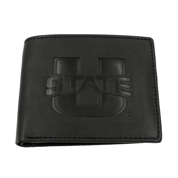 U-State Bi-Fold Leather Wallet Black